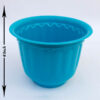 Blue Cosmos Plastic Pot - 6 inch