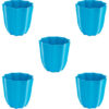 Set of 5 Star Plastic Pot